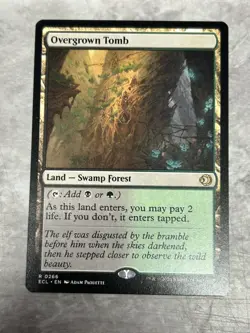 Overgrown Tomb Regular Lorwyn Eclipsed MTG ECL 266 - Image 1