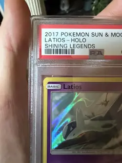 Latios Holo PSA 10 – Shining Legends #41 – Pop 83 – Sun & Moon Pokemon - Image 3