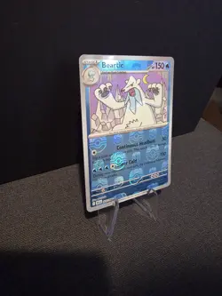 Beartic (Master Ball) 026/086 Black Bolt - Rare Pokemon TCG NM ✅ Misprint - Image 2