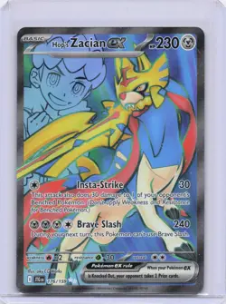 Pokemon Hop's Zacian ex 176/159 Journey Together SV09 NM - Image 1