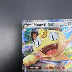 Meowth ex 062/088 Perfect Order Holo Double Rare Pokemon TCG NM - Image 2