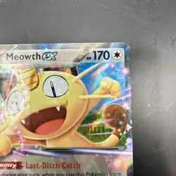 Meowth ex 062/088 Perfect Order Holo Double Rare Pokemon TCG NM - Image 3