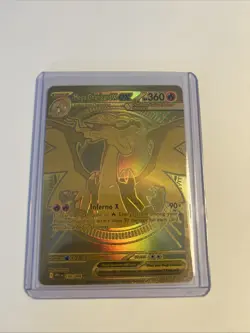 Pokemon TCG Gold Mega Charizard EX Phantasmal Flames 🔥🐉 - Image 1