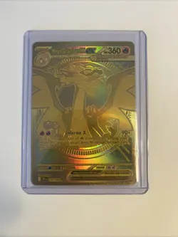 Pokemon TCG Gold Mega Charizard EX Phantasmal Flames 🔥🐉 - Image 4