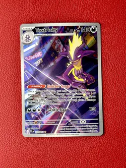 Toxtricity 103/094 Phantasmal Flames Pokemon Illustration Rare - NM - Image 1
