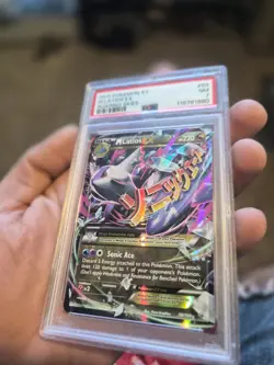 134334211 M Latios EX 2015 Pokemon XY Roaring Skies #59 Holo PSA 7 - Image 2