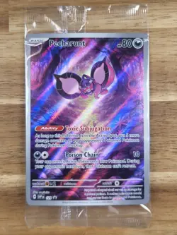 Pokemon TCG - S&V - Black Star Promo - Pecharunt #129 - Full Art Sealed - NM - Image 1