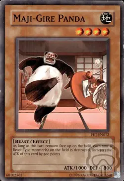 Maji-Gire Panda FET-EN012 Flaming Eternity Yu-Gi-Oh Unlimited LP - Image 2