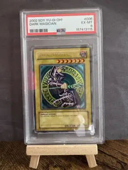 2002 Yu-Gi-Oh! Dark Magician SDY-006 [PSA 6] - Image 1