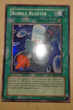 Yugioh Bubble Blaster DP1-EN023 Super Rare - Image 1