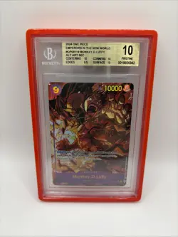 2024 ONE PIECE EMPERORS IN THE NEW WORLD ALT ART #119 MONKEY D. LUFFY BGS 10 - Image 1