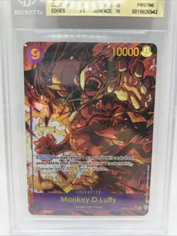 2024 ONE PIECE EMPERORS IN THE NEW WORLD ALT ART #119 MONKEY D. LUFFY BGS 10 - Image 5