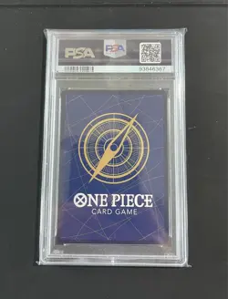 One Piece Japanese TCG - "Thank you...for Loving me!" OP08-053 PSA 10 (Pop 7) - Image 2