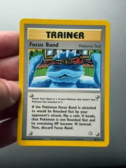 Focus Band 86/111 Pokemon Neo Genesis Rare Card WOTC - Image 4