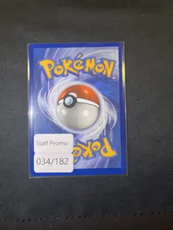 Pokemon TCG Ethan's Typhlosion Destined Rivals Staff Promo Card 034/182 - Image 3