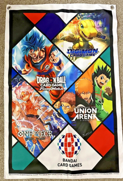Bandai Card Games Promo Banner Digimon One Piece Dragon Ball Super Union Arena - Image 1