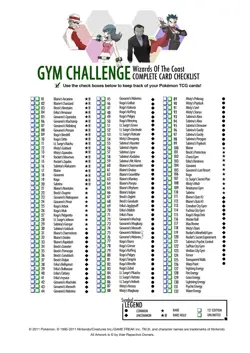 Pokemon Gym Challenge cards year 2000 Most Unplayed EX NM M Final reductions - Image 2