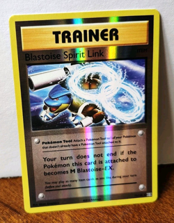 POKEMON BLASTOISE SPIRIT LINK 73/108 REVERSE HOLO XY EVOLUTIONS LP - Image 1