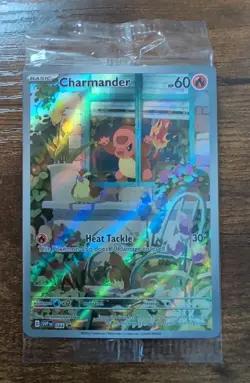 Charmander 044 Sv: Scarlet & Violet Promo Cards Holo SEALED - Image 3