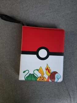Binder for Pokemon Cards with Sleeves, 9-Pocket Trading Card Binder, 900 Pockets - Image 1
