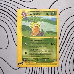Exeggutor 12/147 Rare Aquapolis Pokemon Card MP - Image 1