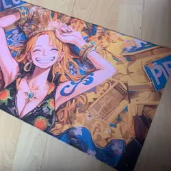 Nami One Piece Rubber Playmat Play Mat Tcg Trading Card Game Gaming Desk Pc Pad - Image 3
