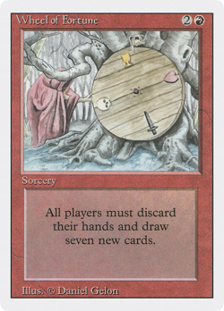Wheel Of Fortune X (1) Revised MTG - Excellent/NM - 4RCards - Image 1