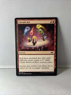 Circuits Act (103) Unfinity UNF MTG Magic The Gathering - Image 1