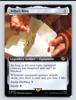 MTG Bilbo's Ring (Extended Art) The Lord of the Rings: Middle-earth 397 NM - Image 1