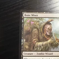 Bone Miser Rare Regular MTG Commander 2019 #15 NM - Image 2