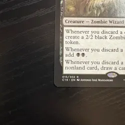 Bone Miser Rare Regular MTG Commander 2019 #15 NM - Image 4