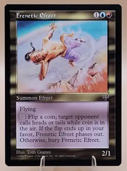 MTG Frenetic Efreet Magic:The Gathering Mirage NM+ 🔥 Pack Fresh - Image 1