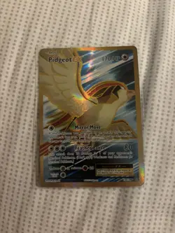 Pidgeot EX 104/108 Ultra Rare Holo XY Evolutions Pokemon TCG - MP to HP - Image 1