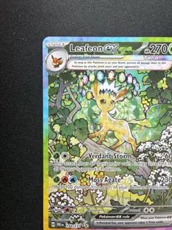 Pokemon: Leafeon ex 144/131 Special Illustration Rare SIR Prismatic Evolution - Image 4