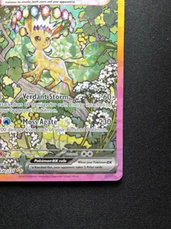 Pokemon: Leafeon ex 144/131 Special Illustration Rare SIR Prismatic Evolution - Image 5