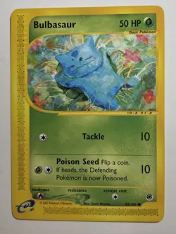 Bulbasaur 094/165 2002 Pokemon Expedition Base Set Regular NM - Image 1