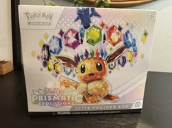 Pokemon TCG Scarlet & Violet Prismatic Evolutions Elite Trainer Box ETB g - Image 1