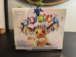 Pokemon TCG Scarlet & Violet Prismatic Evolutions Elite Trainer Box ETB h Tear - Image 1