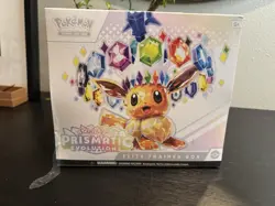 Pokemon TCG Scarlet & Violet Prismatic Evolutions Elite Trainer Box ETB j Tear - Image 1