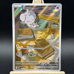 Pokemon TGC Espurr 095/088 Holo Illustration Rare Perfect Order - Image 2
