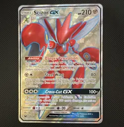 The Pokemon Company Scizor GX 158/168 SM Celestial Storm Full Art Holo EN - Image 1