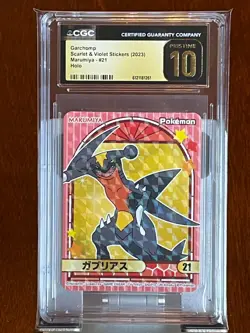 Pokemon Garchomp #21 Marumiya Japanese CGC 10 Pristine - Image 3