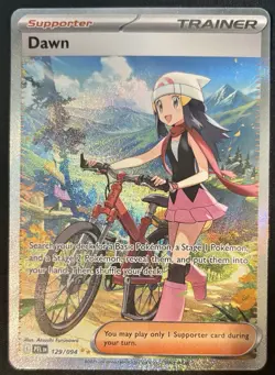 Pokemon TCG Dawn SIR Full Art Trainer Phantasmal Flames 129/094 MINT - Image 1