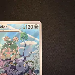Garbador 204/182 Pokemon TCG Paradox Rift Illustration - Image 3