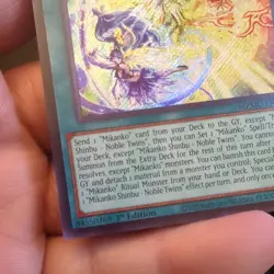Yu-Gi-Oh!-Mikanko Shinbu-Noble Twins-Secret-Rare-MZMU EN019 - Image 2