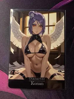Konan Naruto ACG Goddess Story Waifu Anime Custom Card - Image 1