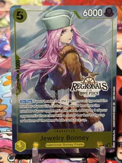 JEWELRY BONNEY - One Piece P-085 - PROMO Textured Chase - Championship Series - Image 1