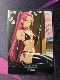 Mira Kpop Demon Hunters ACG Goddess Story Waifu Anime Custom Card - Image 1