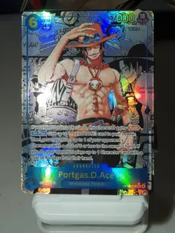 One Piece CCG English Portgas.D.Ace Secret Rare Manga OP13-119 SSP - Image 4