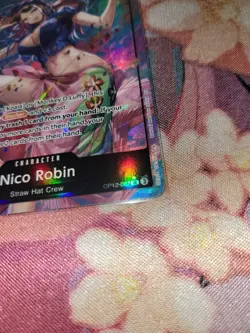 Nico Robin OP12-087 Alternative Art Foil NEAR MINT CONDITION TOPLOADED - Image 2